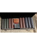 Professional 500 Chips Poker Set with Case - $1,310.52 MXN