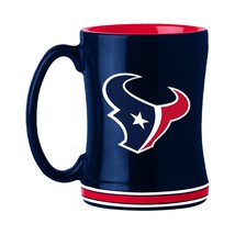 Houston Texans Coffee Mug 14oz Sculpted Relief Team Color - $54.99