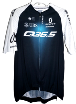 Q36.5 Pro Team Scott Cycling Jersey Black Short Sleeve Men's XXL Aero - $124.99