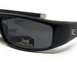 Locs - Flat Top Wrap OG Gangsta Hardcore Sunglasses (White) - £6.62 GBP