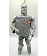 Vintage Wizard of Oz Tin Man Doll Silver Costume Character Figure - $89.09