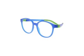 New TOTS Blue &amp; Green SCOOTER Eyeglasses for KIDS 46/16/130 with Case &amp; ... - $847.25 MXN