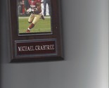 MICHAEL CRABTREE PLAQUE SAN FRANCISCO FORTY NINERS 49ers FOOTBALL NFL - $3.95