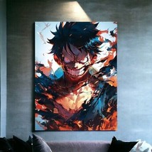 One Piece Luffy Transformation Pirate Home Decor Metal Wall Art Poster Plate - £8.87 GBP+