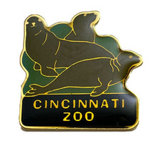 Cincinnati Zoo Sea Lion Ohio Zoology Souvenir Lapel Hat Pin Pinback - £7.81 GBP