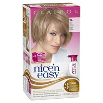 Clairol Nice&#39;n Easy Hair Color Blend Foam, 9A - Light Ash Blonde - £22.12 GBP