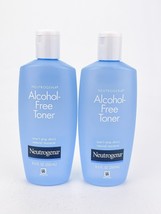 Neutrogena Alcohol Free Facial Toner 8.5oz Lot of 2 Blue Bottle Original... - $43.49