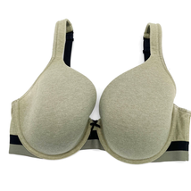 Cacique Women&#39;s 38DD Full Coverage Olive Green Black Spellout Straps Mol... - £23.14 GBP