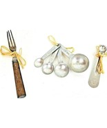 Vintage Kitchen Metal Utensils Lot Of 3 See Pictures For Details - $16.10 CAD