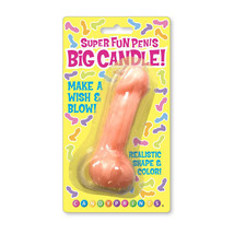 Super Fun Big Penis Candle Pink - $6.58