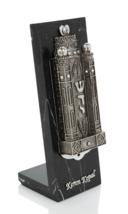 Keren Kopal Hand made Metal silver plate  mezuzah Decorated &amp; Austrian C... - $64.80