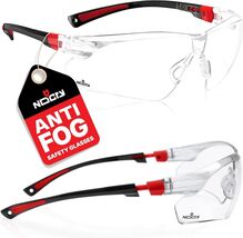 Adjustable Anti-Fog Safety Glasses with Scratch-Resistant Lenses for Men... - $32.62