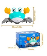 Crawling Crab Musical Dancing Moving Baby Toy Kids Electric Crab Run Awa... - £12.05 GBP
