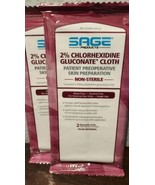 2% Chlorhexidine Gluconate Cloth 2 pack / 2~ea package total of 4 - $129.28 MXN