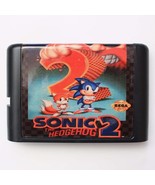 Aditi Sonic The Hedgehog 2 16 bit MD Game Card For Sega Mega Drive For G... - $47.49 CAD
