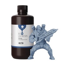 ANYCUBIC 3D Printer Resin, 405nm UV Plant-Based Rapid Resin, Low Odor,, 1kg Grey - $39.99