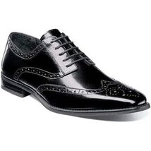 Stacy Adams Tinsley Wingtip Oxford Mens Shoes Black Lace Up 25092-001 image 3