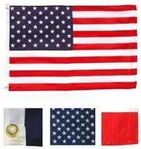 4X6 Usa American Flag United States Banner Us Polyester Pennant America New - £20.53 GBP