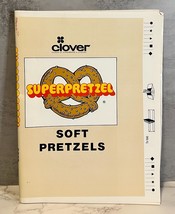 VTG SuperPretzel Soft Pretzels Book Covers Clover Department Store Lot of (11) - £14.46 GBP