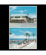 FL Miami Beach, Florida; Tropicana Motel w 1950s Autos; Pool: Vintage Po... - $5.99