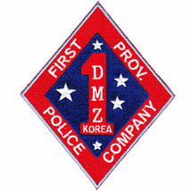 4.5&quot; Marine Corps 1ST Division Police Company Dmz Embroidered Patch - £23.97 GBP