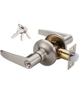 Lever Keyed Entry Door Lever Handle Lock, Universal Door Knob Hardware (... - $26.82