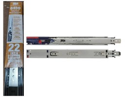 Drawer Slide 22&#39;&#39; 2-ct Heavy Duty, Soft Close, Zinc Plated, K &amp; V 8450FM... - $590.32 MXN