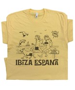 Nude Beach T Shirt Funny Shirts Ibiza Spain Weird Random Vintage Graphic... - £15.71 GBP