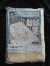 Nos Bucilla The Old Woman Who Lived In A Shoe Crib Cover Quilt Kit #2679-40x60&quot; - £30.81 GBP