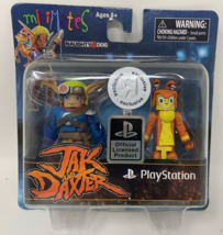 Jak &amp; Daxter PlayStation MiniMates Toys R US Exclusive 2011 RARE NEW - £144.64 GBP