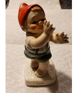 Goebel Hummel Co-Boy Gnome &quot;Kurt The Karate Expert&quot; Figurine West Germany - £23.88 GBP