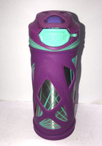Zulu Athletics Push Button Soft Flip Spout Water Bottle Easy Grip PINK B... - £12.20 GBP
