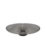 Vintage Frank Whiting Glass Cake Stand Plate, Sterling Pedestal, 11&quot;, St... - £30.73 GBP