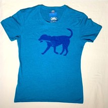  NWT Teal Rocky The Hockey Dog T-Shirt Hockey Tee T Shirt Top Women’s Athletic - £16.61 GBP