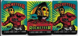 The Rocketeer Movie Trading Cards 3 SEALED UNOPENED 1991 Topps - £2.38 GBP