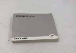 2016 Kia Optima  Owners Manual Handbook OEM J02B03044 - £7.72 GBP