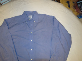Mens Brooks Brothers 16-3 relaxed fit long sleeve button shirt Mens adult EUC @ - £18.13 GBP