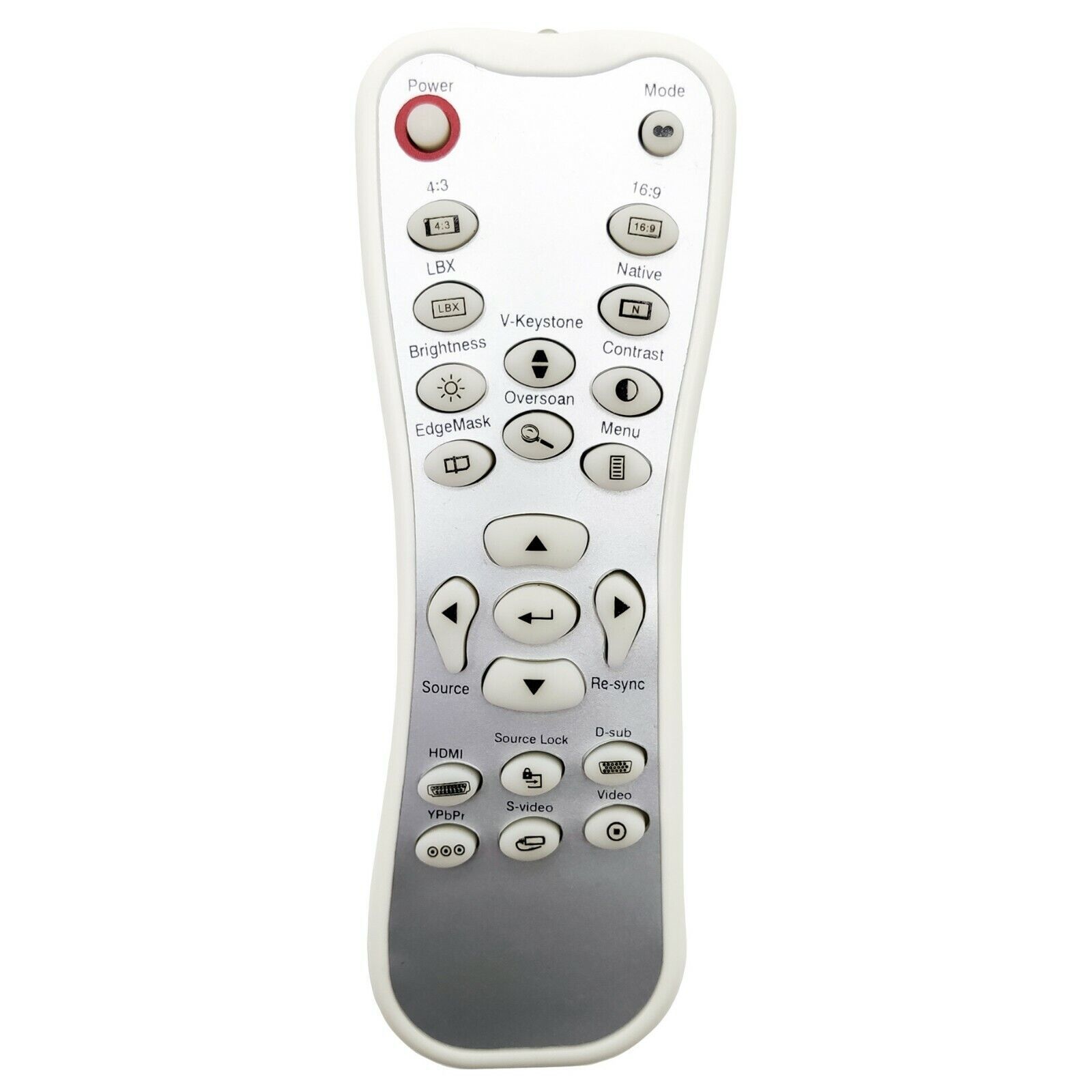 Projector Remote Control BR-3028B/ BR-3039B for Optoma ET700XE, HD65, HD... - $19.40