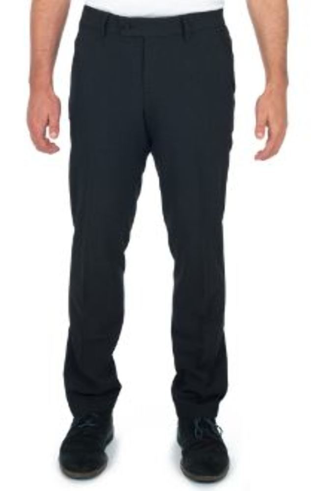 Mens George Classics Modern Plain Flat Pants Wrinkle Resistant Black NWOT CHOOSE - $15.99