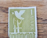 Germany Stamp 574 Reaching for Peace 1mk Olive - $0.94