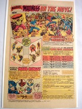 1976 Ad Marvel Mood Rings, Puzzles, Comic Book Savers Spider-Man Hulk - £6.28 GBP