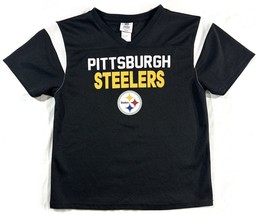 NFL Pittsburgh Steelers Black Jersey Shirt Youth Size Large - $6.73