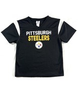 NFL Pittsburgh Steelers Black Jersey Shirt Youth Size Large - $6.73