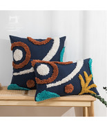Bohemian plush pillowcase embroidered cushion cover for home decoration - $35.00