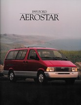 1995 Ford AEROSTAR sales brochure catalog 95 US XLT Extended - $6.00