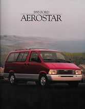 1995 Ford AEROSTAR sales brochure catalog 95 US XLT Extended - £4.73 GBP