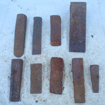 Lot Of Various Sizes Steel Splitting Wedge - £27.53 GBP