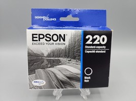 Epson 220 T220120 Durabrite Ultra Black Ink Cartridge Sealed Expires 4/2025 - $6.98
