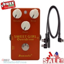 Demonfx Sweet Girl Overdrive +PDC 3A Power Split Cable Guitar FX Pedal U... - $42.10