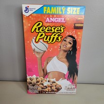 Angel Reeses Puffs Cereal Limited Edition 19.7oz Family Size WNBA Sealed... - $11.99